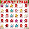 30 Pcs 30 Pcs Christmas Magnets, Christmas Car Decoration, Ball
